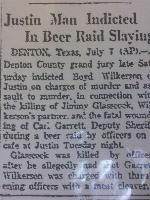 Deputy Garrett Newspaper Article