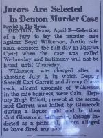 Deputy Garrett Newspaper Article